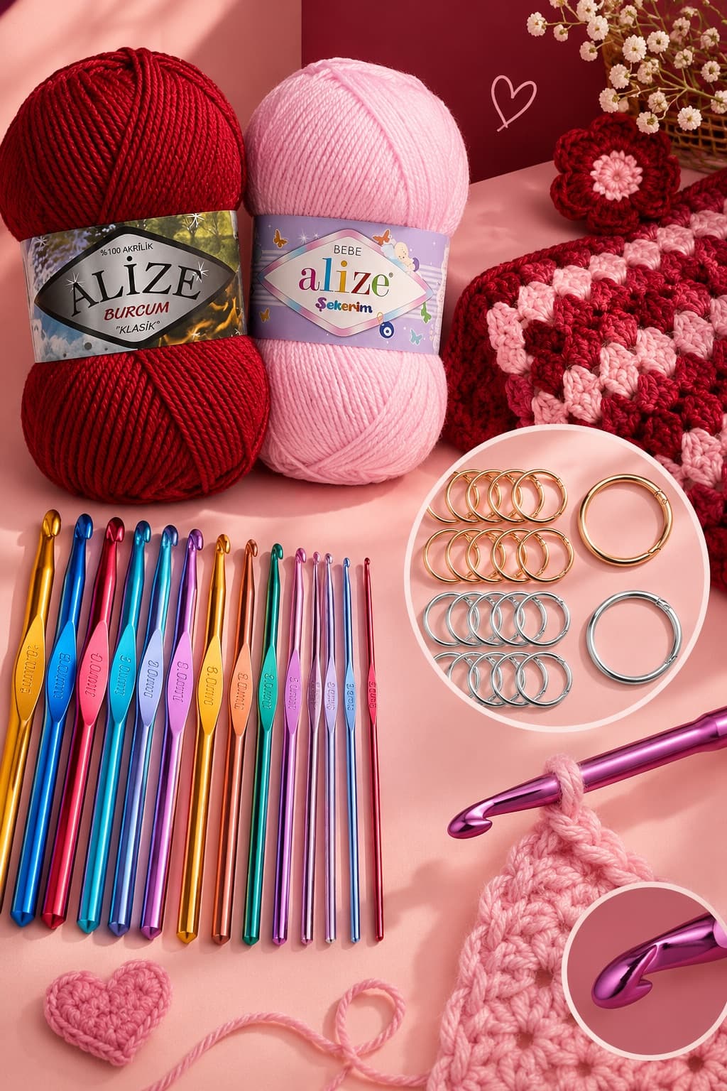 Set crochet 1