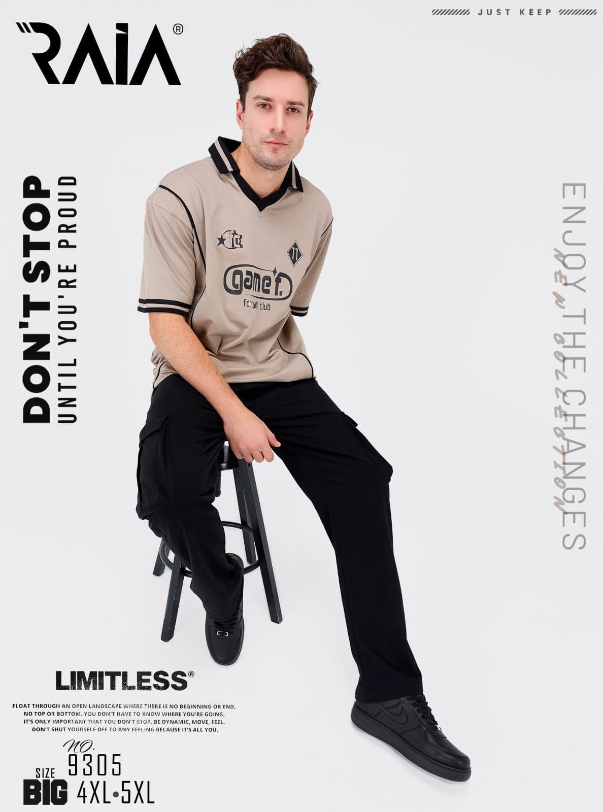 Ensemble T-shirt avec Cargo 