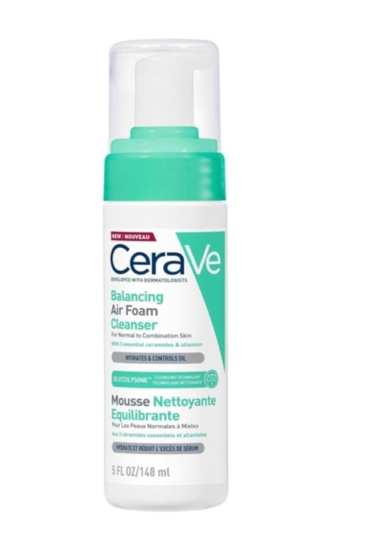 CeraVe Mousse Nettoyante Équilibrante sans Parfum 148 ml