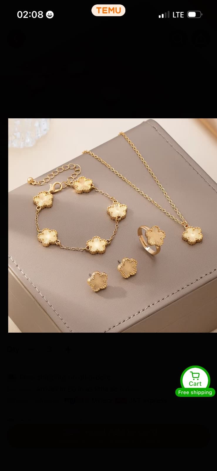 Ensemble bijou 