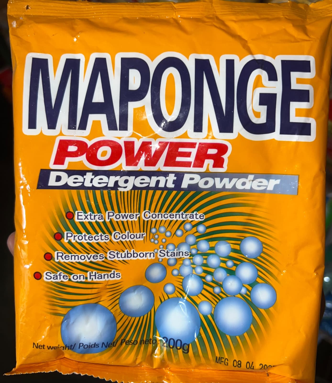 Savon en poudre 