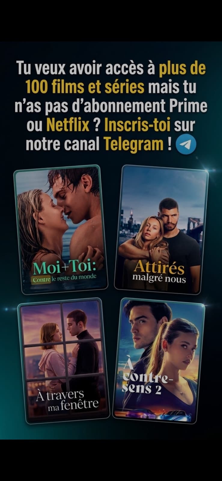 Abonnement canal télégramme 🎬📽️