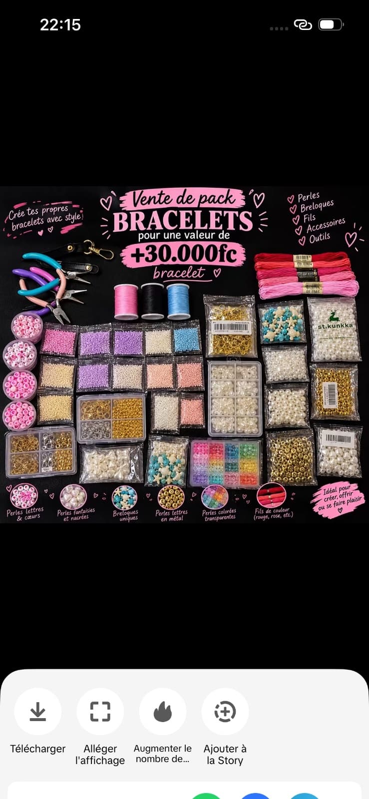 Kit bracelet 