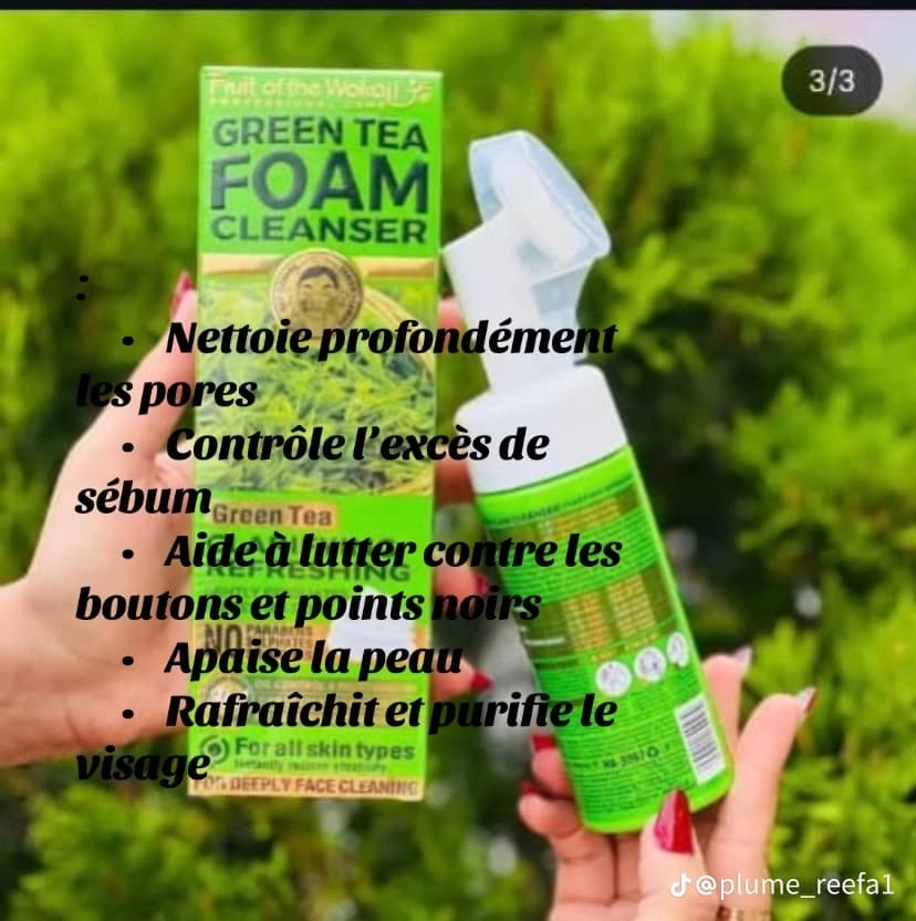 Mousse nettoyante